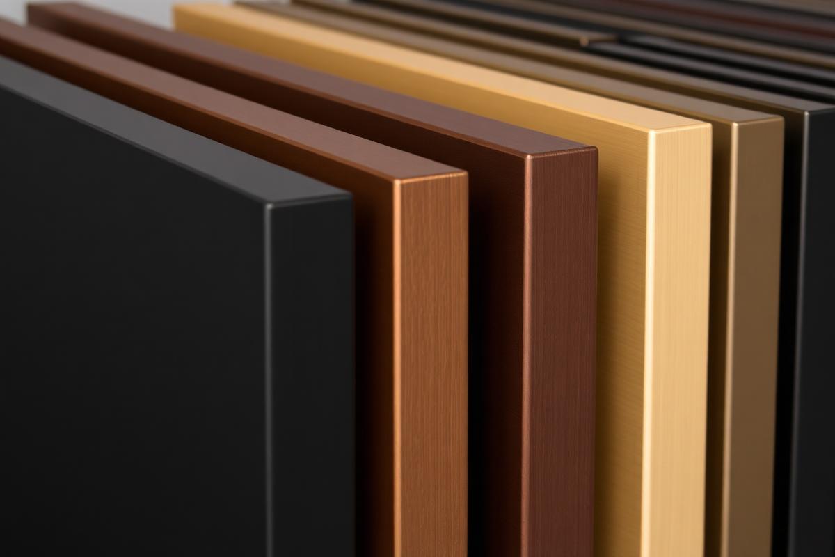Kleuren en afwerkingen voor stalen deuren — van RAL 9005 tot messing