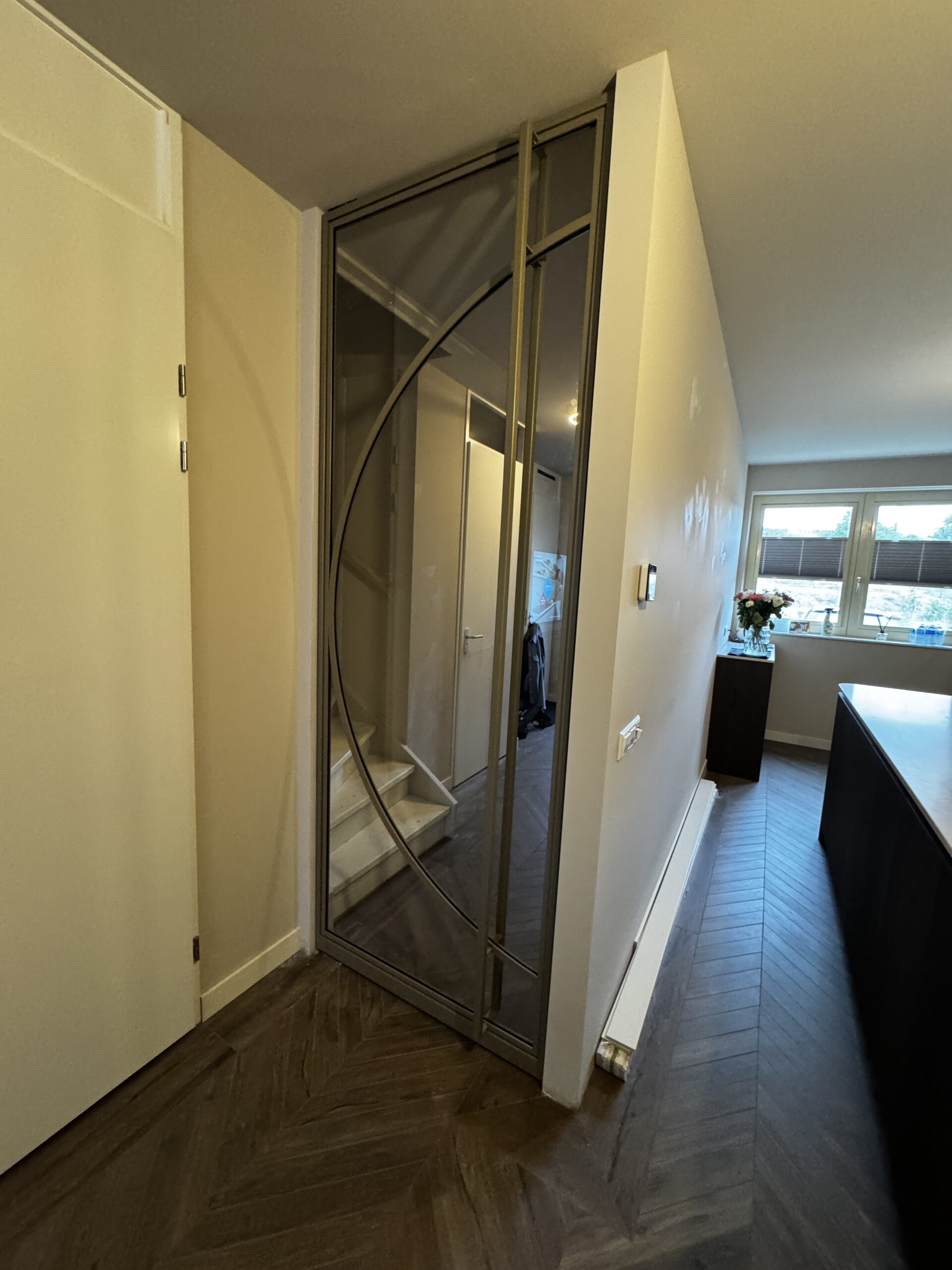 Stalen taatsdeur in Medium Brons – Papendrecht
